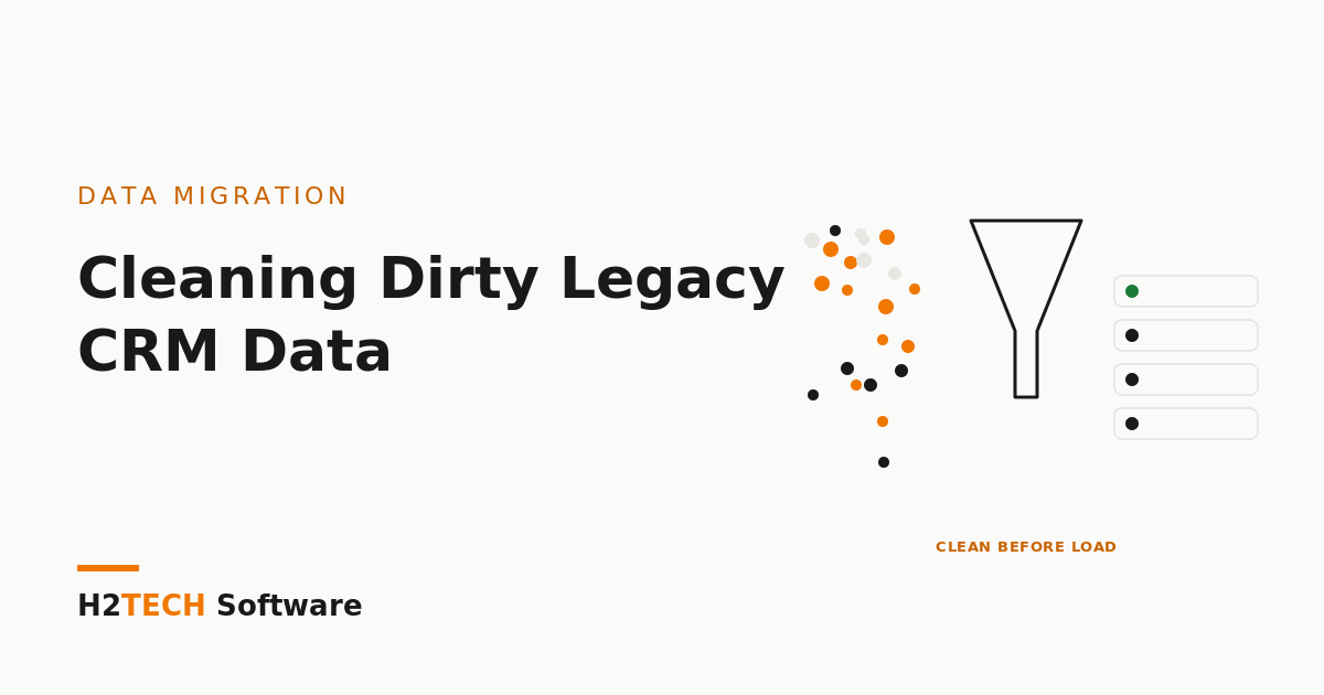 Cleaning Dirty Legacy CRM Data Before It Reaches Salesforce